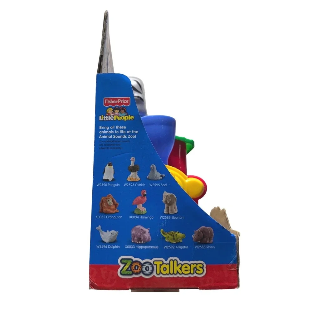 Fisher-Price Little People Zoo Talkers Animal Sounds Zoo Train New NIB 2012